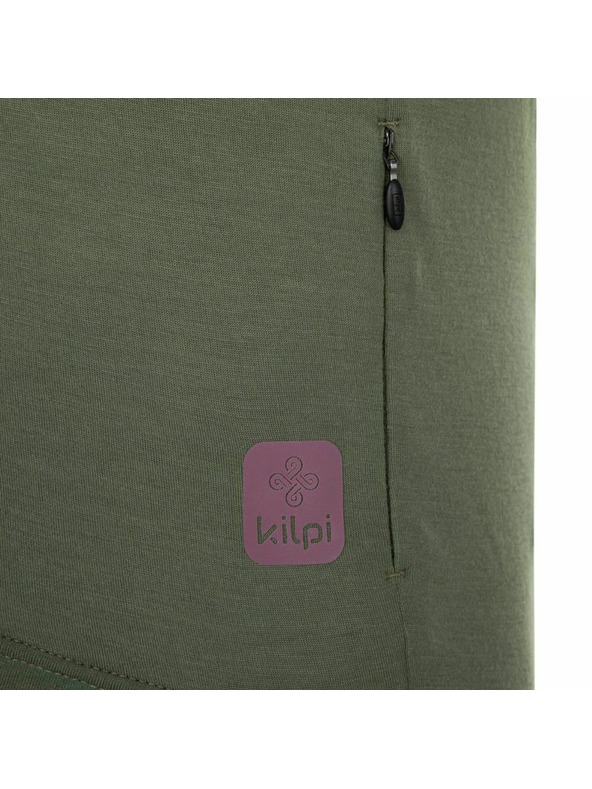 Kilpi Pánsky cyklistický dres z merino vlny Kilpi PETRANA-M Khaki