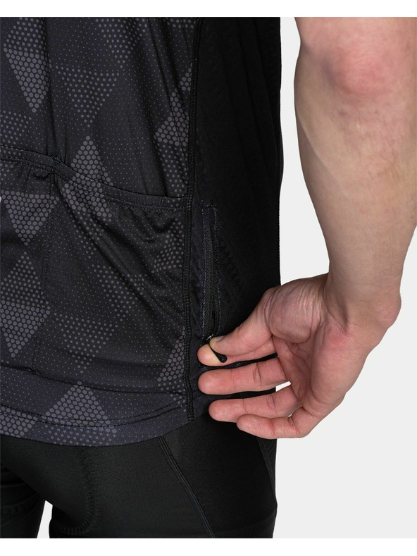 Kilpi Pánsky cyklistický dres Kilpi SALETTA-M Čierna