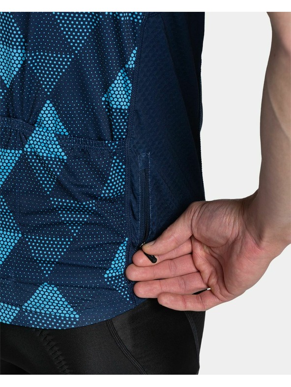 Kilpi Pánsky cyklistický dres Kilpi SALETTA-M Tmavo modrá