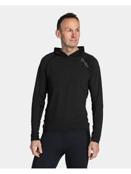 Kilpi Pánske funkčné tričko s dlhým rukávom Kilpi AILEEN-M Čierna