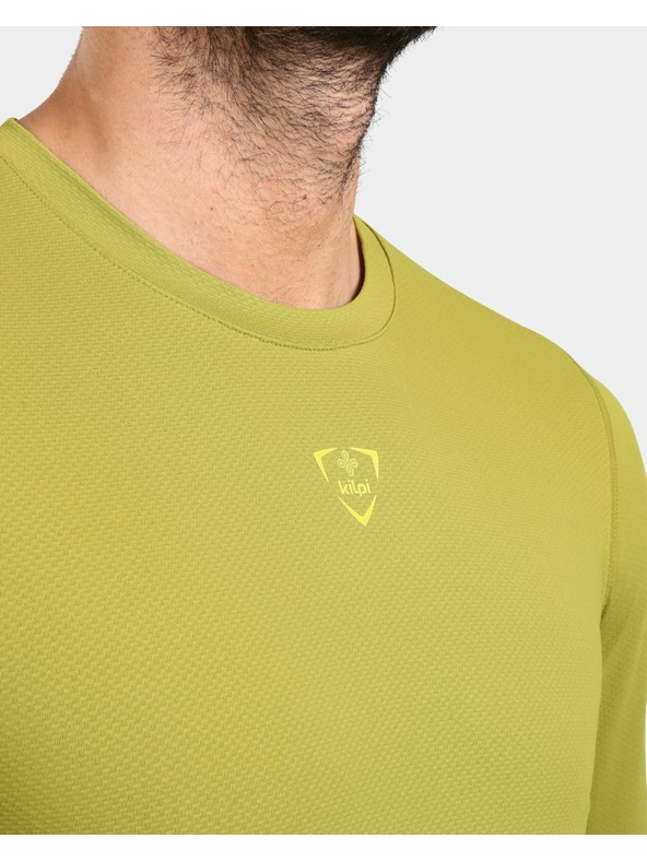 Kilpi Pánske funkčné tričko s dlhým rukávom Kilpi SPOLETO-M Zelená