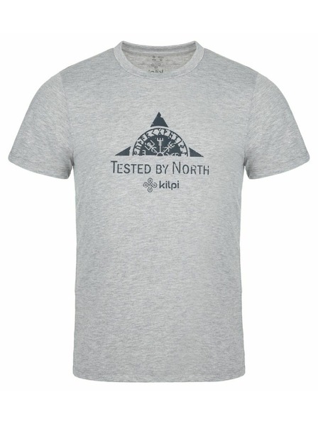 Kilpi Pánske outdoorové tričko Kilpi GAROVE-M Svetlo sivá
