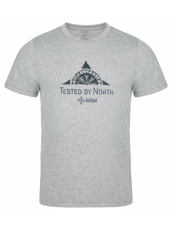 Kilpi Pánske outdoorové tričko Kilpi GAROVE-M Svetlo sivá