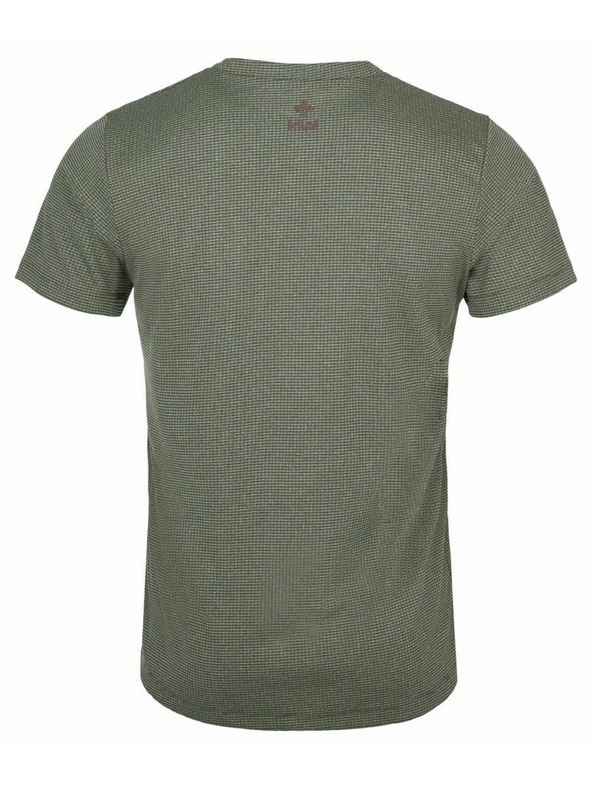 Kilpi Pánske outdoorové tričko Kilpi GIACINTO-M Khaki