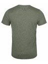 Kilpi Pánske outdoorové tričko Kilpi GIACINTO-M Khaki