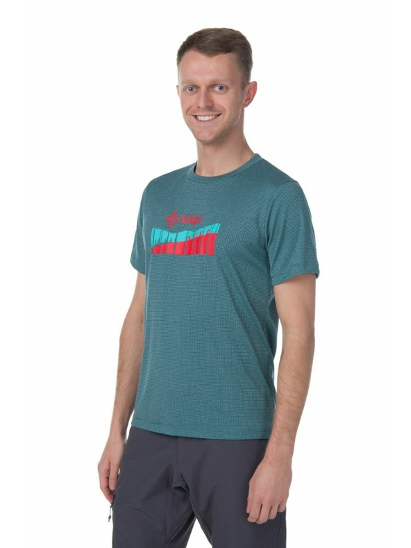 Kilpi Pánske outdoorové tričko Kilpi GIACINTO-M Khaki