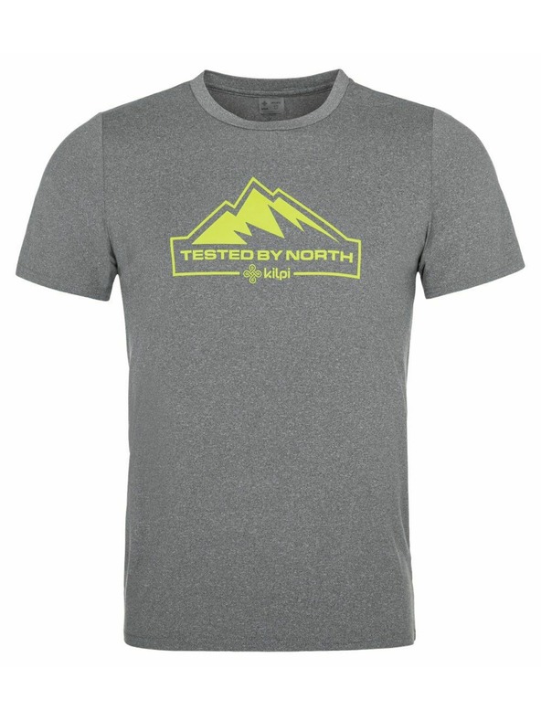 Kilpi Pánske outdoorové tričko Kilpi LISMAIN-M Tmavo sivá
