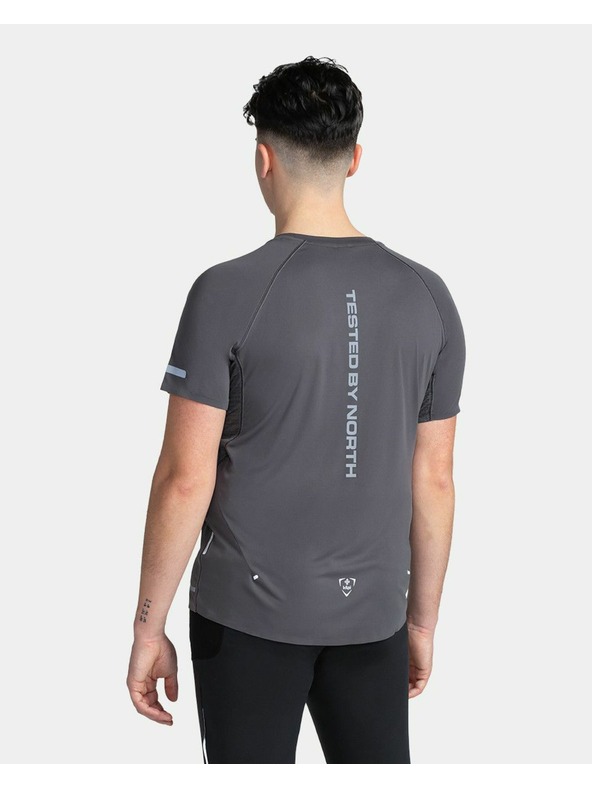 Kilpi Pánske funkčné tričko Kilpi WYLDER-M Tmavo sivá