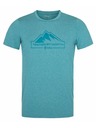 Kilpi Pánske outdoorové tričko Kilpi LISMAIN-M Tyrkysovomodrá