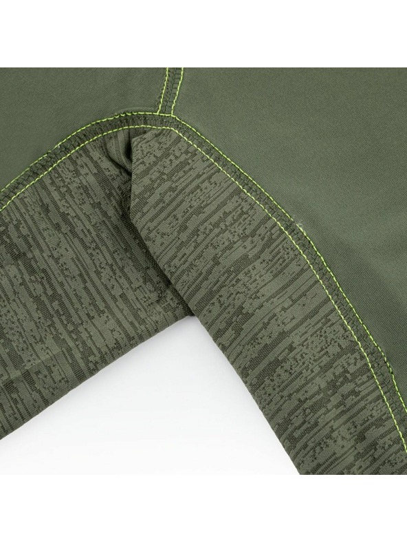 Kilpi Pánske bežecké tričko Kilpi WYLDER-M Khaki