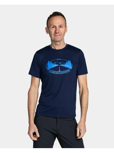 Kilpi Pánske technické tričko Kilpi GAROVE-M Tmavomodrá