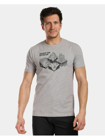 Kilpi Kilpi GAROVE-M Pánske funkčné tričko svetlosivé