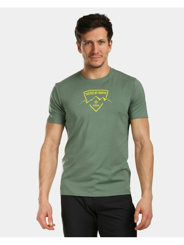 Kilpi Pánske funkčné tričko Kilpi GAROVE-M Khaki