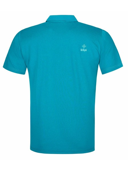 Kilpi Pánske funkčné polo tričko Kilpi COLLAR-M Tyrkysová