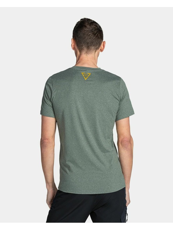 Kilpi Pánske technické tričko Kilpi LISMAIN-M Tmavozelená