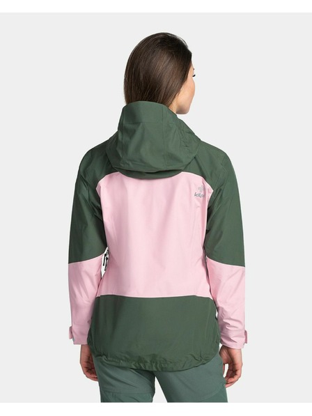 Kilpi Dámska membránová bunda MAMBA-W Svetlo ružová