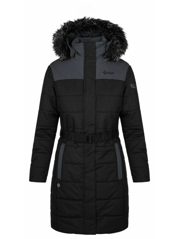 Kilpi Dámsky zimný kabát Kilpi KETRINA-W Čierna