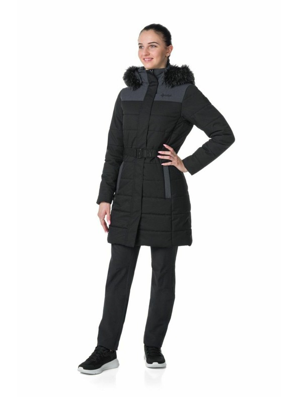 Kilpi Dámsky zimný kabát Kilpi KETRINA-W Čierna