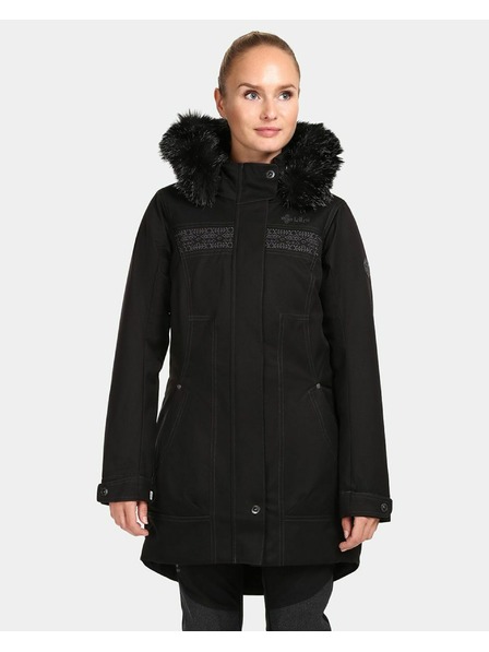 Kilpi Dámsky zimný kabát Kilpi PERU-W Čierna