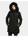 Kilpi Dámsky zimný kabát Kilpi PERU-W Čierna