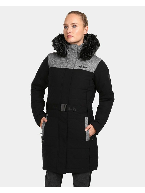 Kilpi Dámsky zimný kabát Kilpi KETRINA-W Čierna