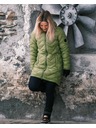 Kilpi Dámsky zateplený kabát Kilpi LEILA-W Zelená