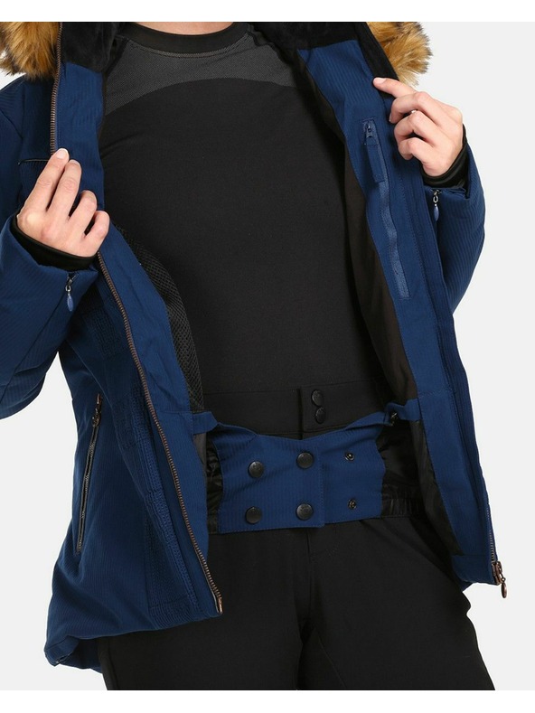 Kilpi Dámska lyžiarska bunda Kilpi EMILIN-W Tmavo modrá