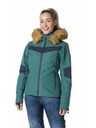 Kilpi Dámska lyžiarska bunda Kilpi ALISIA-W Tmavo zelená