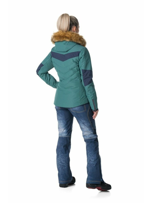 Kilpi Dámska lyžiarska bunda Kilpi ALISIA-W Tmavo zelená