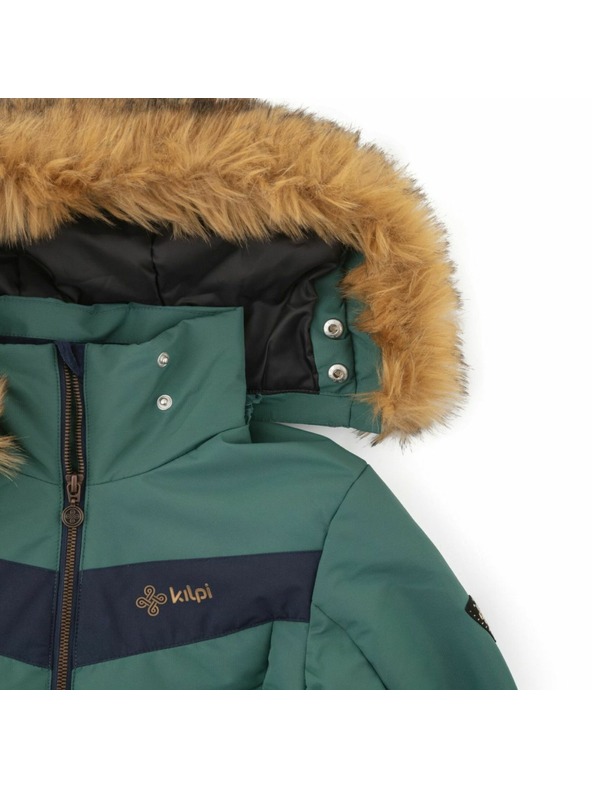 Kilpi Dámska lyžiarska bunda Kilpi ALISIA-W Tmavo zelená