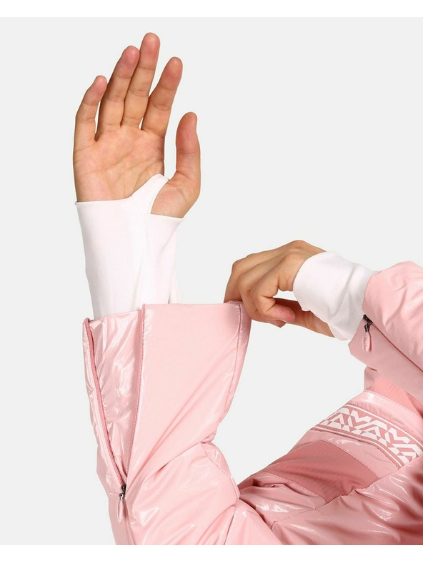Kilpi Dámska lyžiarska bunda Kilpi DALILA-W Svetlo ružová