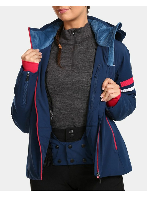 Kilpi Dámska lyžiarska bunda Kilpi LORIEN-W Tmavo modrá