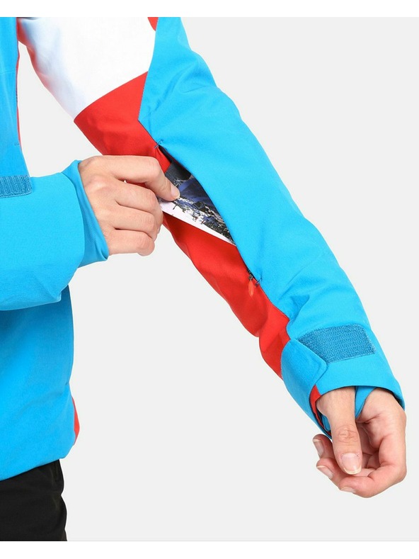 Kilpi Dámska lyžiarska bunda Kilpi DEXEN-W Modrá - červená