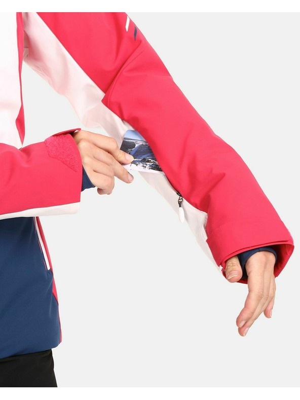 Kilpi Dámska lyžiarska bunda Kilpi VALERA-W Ružová