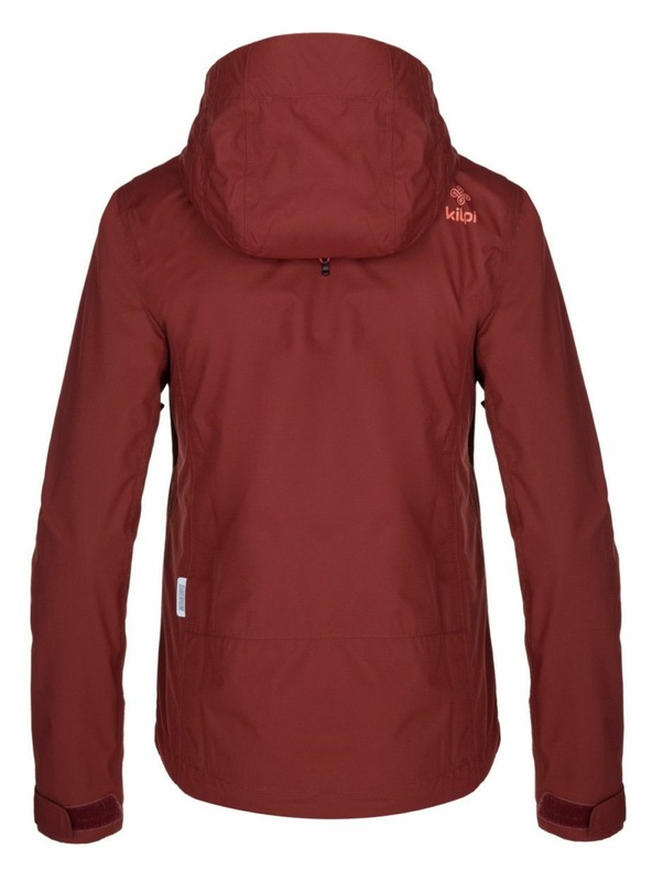 Kilpi Dámska outdoorová bunda Kilpi ORLETI-M Tmavo červená
