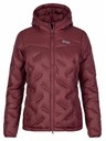 Kilpi Dámska páperová bunda Kilpi ALBERTA-W Tmavo červená