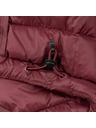 Kilpi Dámska páperová bunda Kilpi ALBERTA-W Tmavo červená