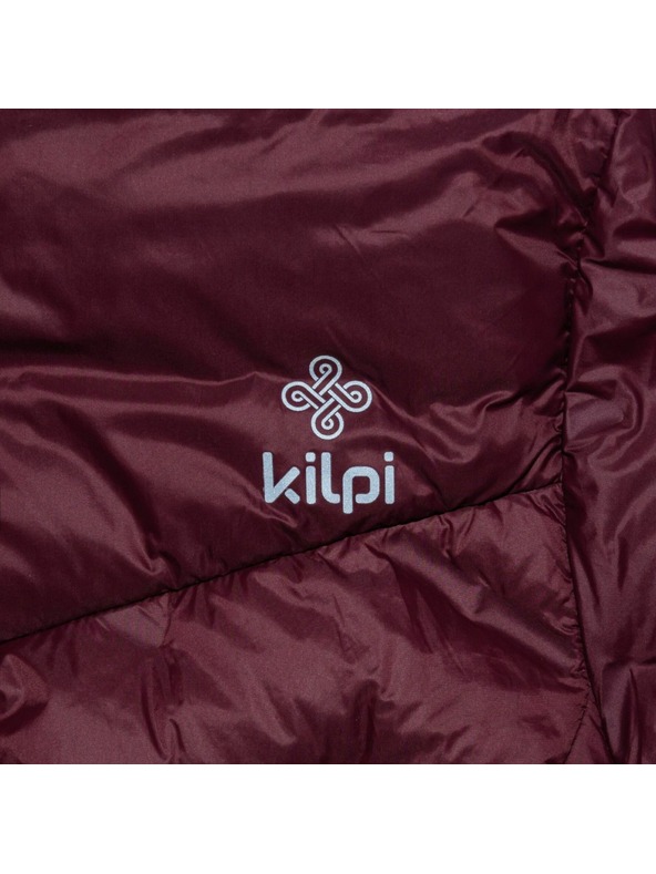 Kilpi Dámska páperová bunda Kilpi ALBERTA-W Tmavo červená