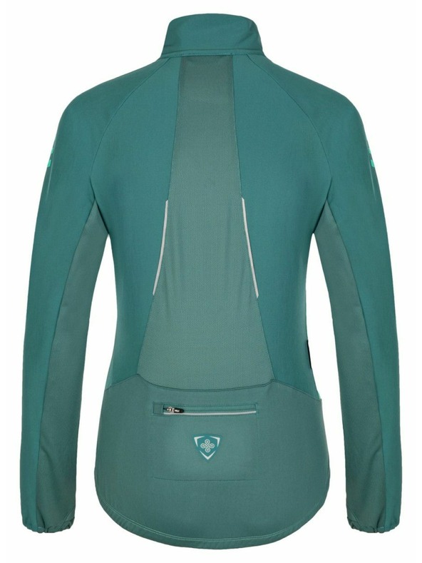 Kilpi Dámska bežecká bunda Kilpi NORDIM-W Tmavo zelená