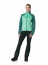 Kilpi Dámska bežecká bunda Kilpi NORDIM-W Tmavo zelená
