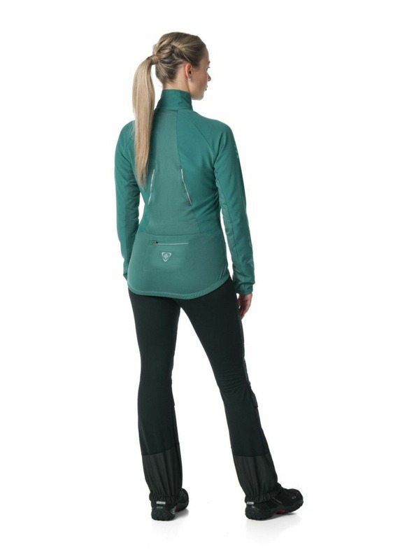 Kilpi Dámska bežecká bunda Kilpi NORDIM-W Tmavo zelená
