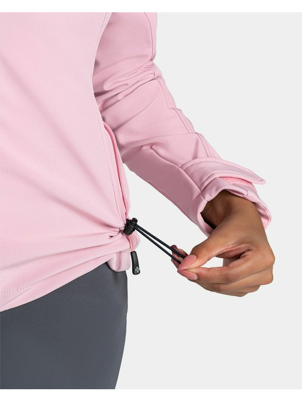 Kilpi Dámska softshellová bunda Kilpi RAVIA-W Svetlo ružová