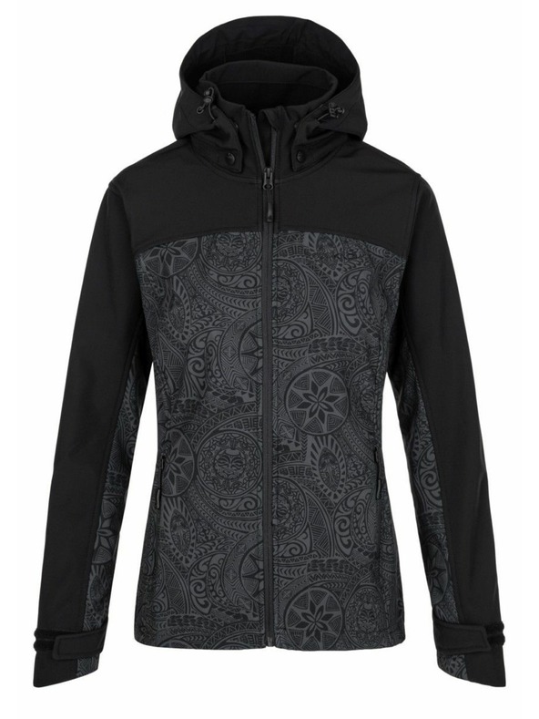 Kilpi Dámska softshellová bunda Kilpi RAVIA-W Tmavo šedá