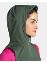 Kilpi Dámska softshellová vesta Kilpi MONILEA-W Tmavo zelená