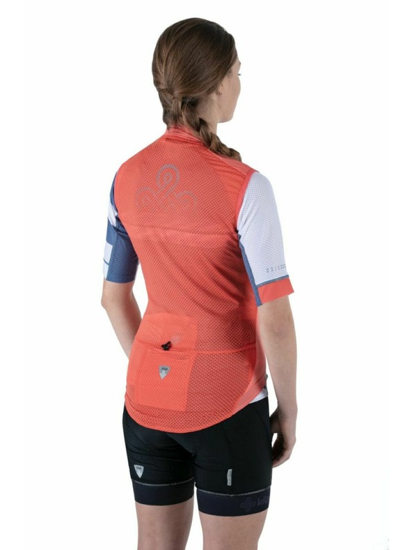 Kilpi Dámska cyklistická vesta Kilpi FLOW-W Koralová