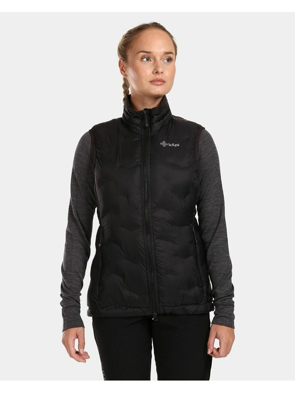 Kilpi Dámska zateplená vesta Kilpi NAI-W Čierna