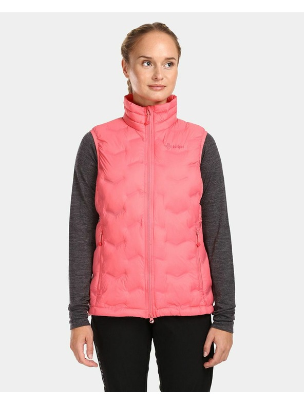 Kilpi Dámska zateplená vesta Kilpi NAI-W Ružová