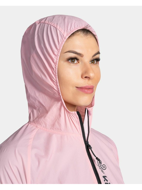 Kilpi Dámska ultľahká bežecká bunda Kilpi ANORI-W Svetlo ružová
