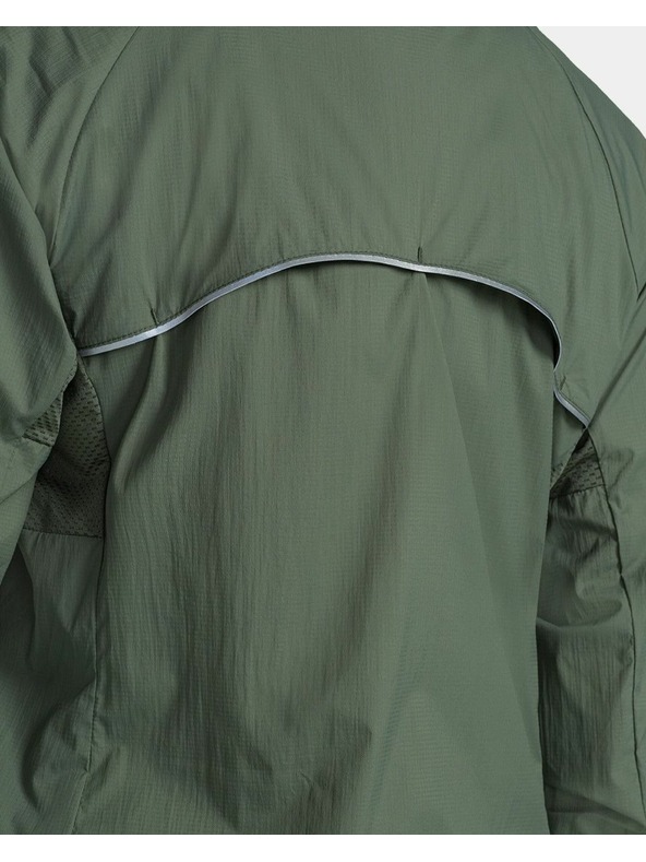 Kilpi Dámska outdoorová a bežecká vetrovka Kilpi ROSA-W Tmavo zelená