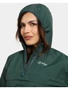 Kilpi Kilpi Dámska ultraľahká bežecká bunda ANORI-W Tmavozelená